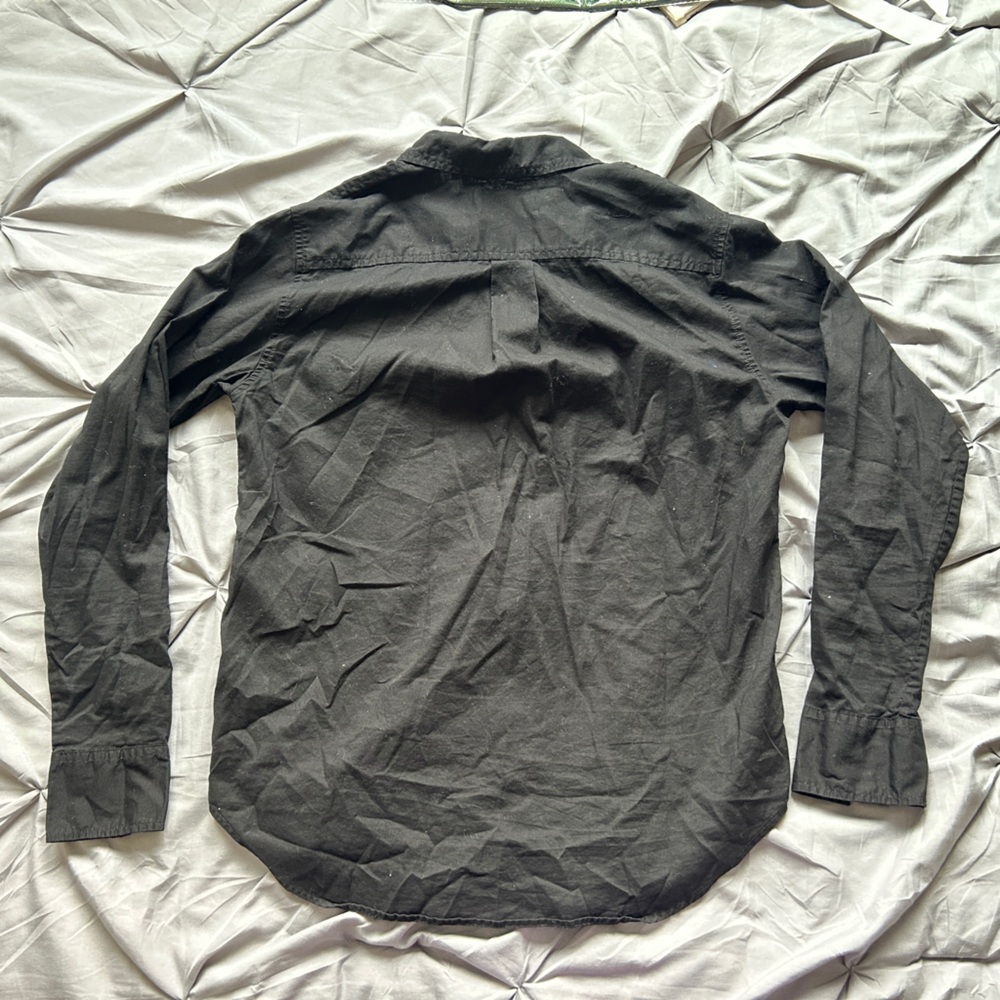 Everlane Women's Button Down Shirt Sheer black - Picture 6 of 7